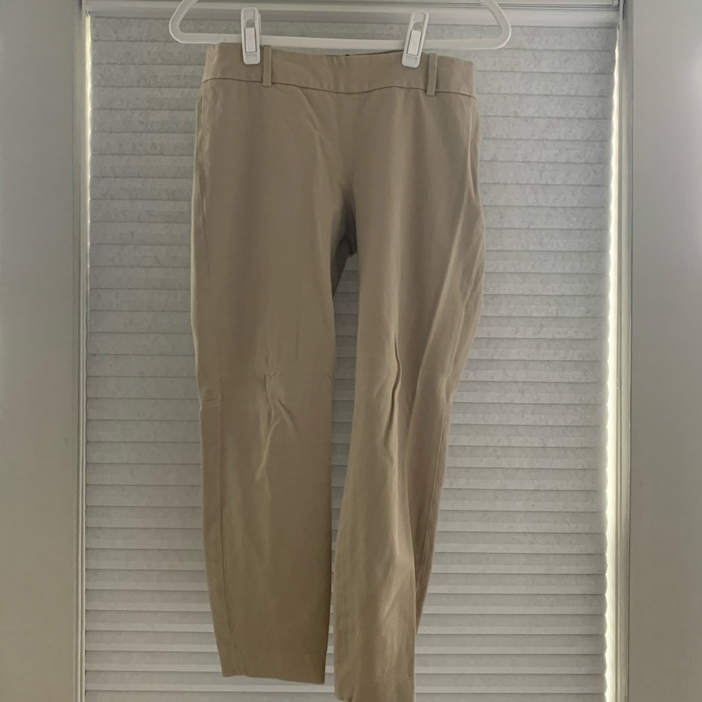 J. Crew City Minnie Khaki Ankle Pants